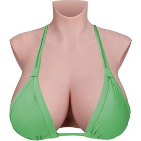 Silicone Breastplate Flocking 3D Print 9a Grade Breast Forms for Crossdressers in Kuwait
