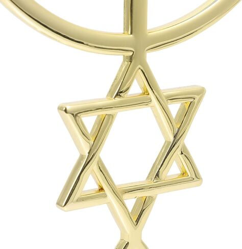 حامل شموع القدس الذهبي حامل شموع مينورا 7 فروع يهودية تقليدية يهودية شمعدان شمعدان حامل لديكور المنزل الديني الروحي in Kuwait