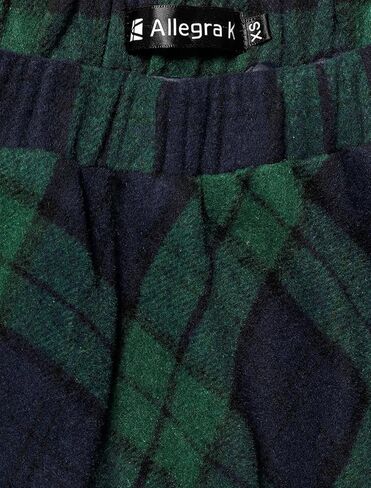 Allegra K Women's Plaids Vintage Tartan Elastic Waist Knee Length A-Line Skirt in Saudi Arabia
