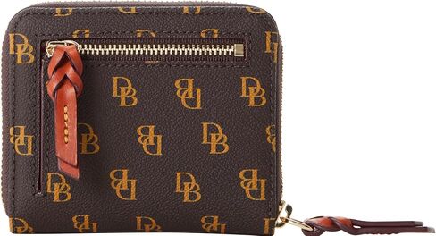 محفظة Dooney & Bourke Gretta صغيرة بسحاب حول المحفظة in Kuwait