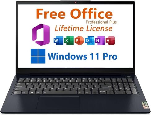 Lenovo V-Series V15 Business Laptop, 15.6" FHD Display, AMD Ryzen 7 7730U, 40GB RAM, 2TB SSD, Numeric Keypad, HDMI, RJ45, Webcam, Wi-Fi, Windows 11 Pro, Black in Saudi Arabia
