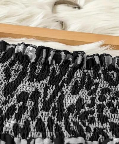 Women's Leopard Pants High Waisted Elastic Waist Wide Leg Lounge Palazzo Trousers Cheetah Print Pajamas in Saudi Arabia