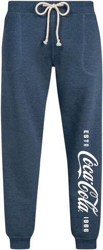 HYBRID APPAREL - Coca-Cola - Coke Est 1886 - Women's French Terry Jogger Pant - Size Medium Heather Indigo in Saudi Arabia