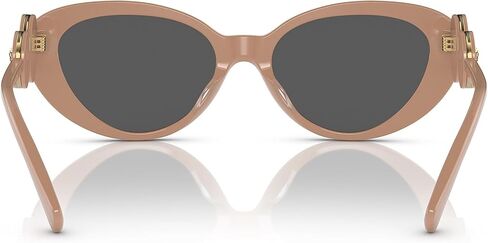 Versace Woman Sunglasses Black Frame, Dark Grey Lenses, 54MM in Saudi Arabia