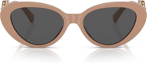 Versace Woman Sunglasses Black Frame, Dark Grey Lenses, 54MM in Saudi Arabia