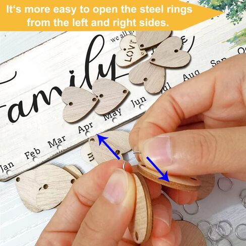 Birthday Gifts for Mom Grandma, Wooden Family Birthday Plaque Reminder Calendar Board Wall Hanging, Grandmother in Law Granny Present for Mothers Day Birthday Christmas Gift, FAMILY Sayings Pattern in Saudi Arabia
