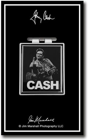 Johnny Cash Bird Money Clip in Saudi Arabia