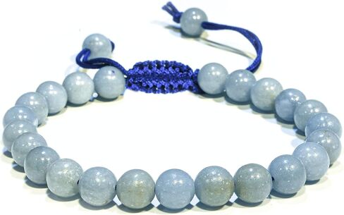 Bracelet – Healing Crystal Bracelet for Women, Men – Chic Gemstone Bracelet for Men and Women – 8mm Round Bead Bracelets for Spiritual Healing, Protection, Positive Energy in Saudi Arabia