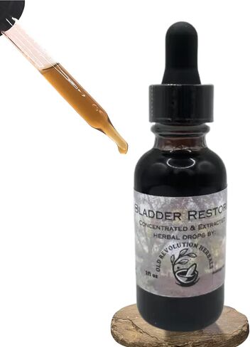 استعادة المثانة | قطرات عشبية عضوية 100% | خلاصة مركزة | أوفا أورسي، نبات القراص، ذيل الحصان، الهندباء، الدردار الزلق والمزيد. in Kuwait