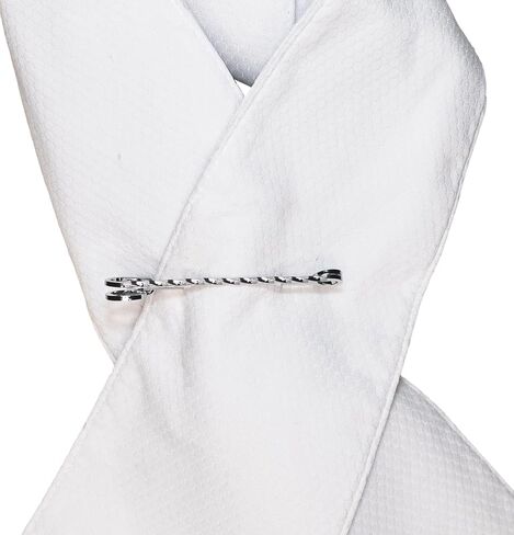 دبوس ربطة عنق - حلزوني فضي تقليدي in Kuwait