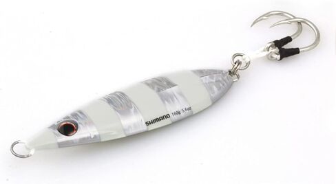 Shimano Butterfly Flat-Fall Fishing Jig; 80G; Chart White in Saudi Arabia