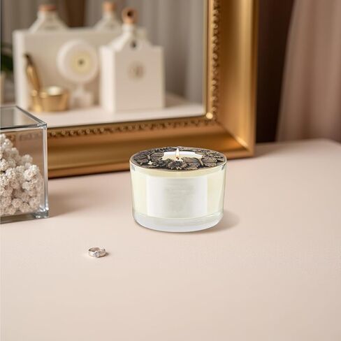 Cabilock 3pcs شمعة جرة غطاء توبر خمر المعادن استبدال Tealight ظلال الأكمام غطاء علوي بديل للاسترخاء سبا التأمل in Saudi Arabia