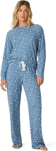 PJ Salvage Women's [Amazon Exclusive] Butter Jersey 2-piece Pj Set in Saudi Arabia