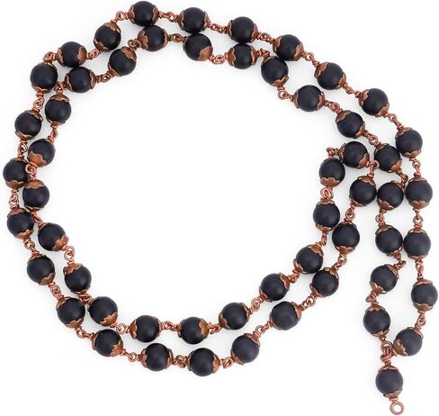 Ltd Shaligram Mala Certified For Men And Women,Gandaki River Shaligram Mala Big Size,Karungali Malai Original 54 Beads in Saudi Arabia