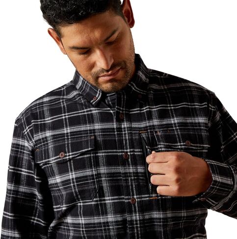 ARIAT Rebar Flannel Durastretch Work Shirt in Saudi Arabia