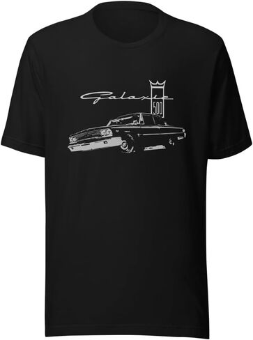 تي شيرت 1963 Galaxie 4 Door Classic Car للجنسين in Saudi Arabia