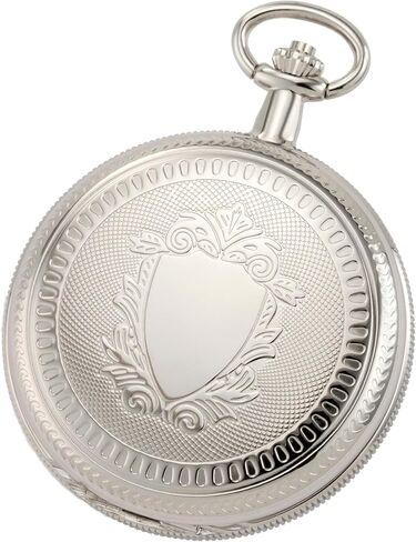 Charles-Hubert, Paris 3909-W Classic Collection Hunter Case Mechanical Pocket Watch in Saudi Arabia