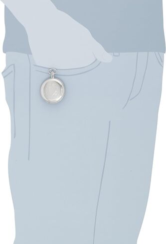 Charles-Hubert, Paris 3909-W Classic Collection Hunter Case Mechanical Pocket Watch in Saudi Arabia