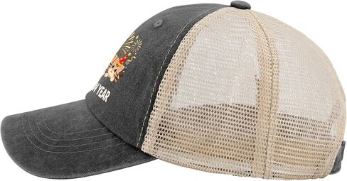 Happy New Year Parties 2026 Cat Golf Hats Running Caps for Women in Saudi Arabia