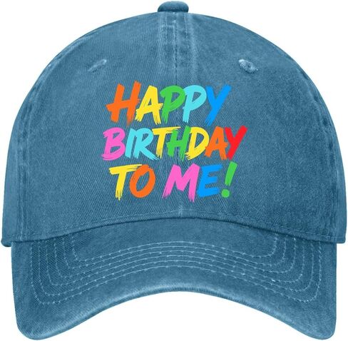 Happy Birthday to Me Baseball Hat Golf Cap for Son in Saudi Arabia