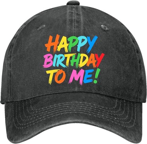 Happy Birthday to Me Baseball Hat Golf Cap for Son in Saudi Arabia