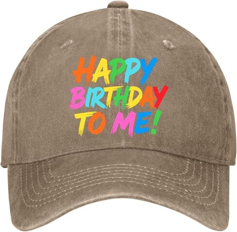 Happy Birthday to Me Baseball Hat Golf Cap for Son in Saudi Arabia