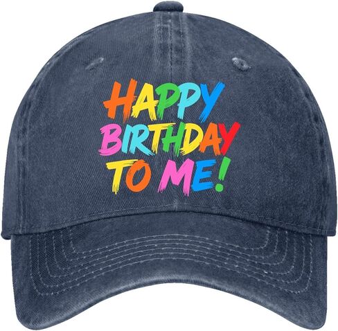 Happy Birthday to Me Baseball Hat Golf Cap for Son in Saudi Arabia