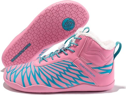 Peak Footwear Winter Barefoot Shoes – Non-Slip & Waterproof Minimalist Winter Shoes for Men & Women – Thermal Insulated, Wide Toe Box, Zero-Drop Sole, Lightweight Comfortable in Saudi Arabia