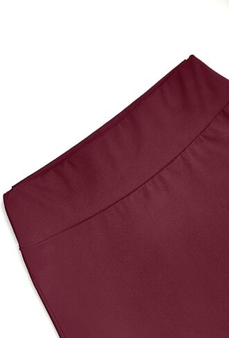 Elegant Satin Maxi Skirt High Waist A-Line Flowy Ankle Length Slip Skirt for Women in Saudi Arabia