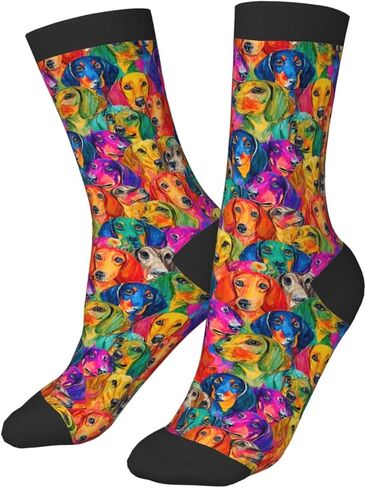 جوارب للأطفال، جوارب طاقم مرحة مبتكرة لعمر 6-10 سنوات للأولاد والبنات للجري وركوب الدراجات in Kuwait