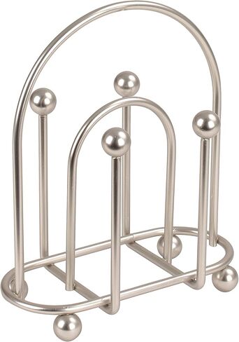 Spectrum Diversified Twist Dispenser, Vertical Classic Countertops, Dining Table & Kitchen Décor, Stylish Upright Napkin Holder, Black in Kuwait