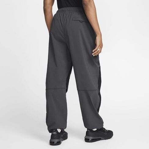 Nike Tech Men's Woven Oversized Pants (HM7158-060, Anthracite/Black/Green Strike) in Kuwait