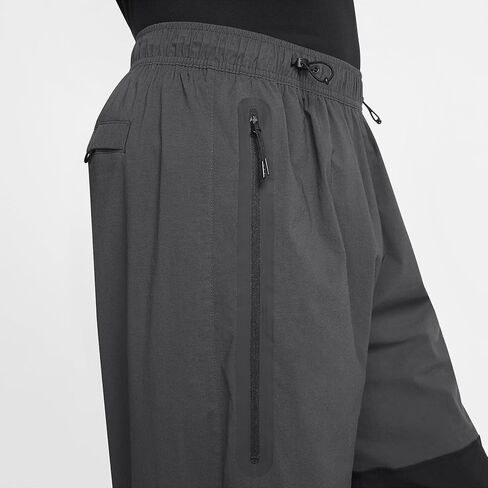 Nike Tech Men's Woven Oversized Pants (HM7158-060, Anthracite/Black/Green Strike) in Kuwait