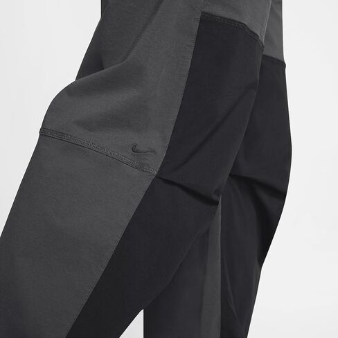 Nike Tech Men's Woven Oversized Pants (HM7158-060, Anthracite/Black/Green Strike) in Kuwait