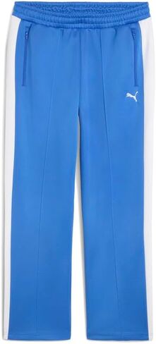 PUMA Mens T7 Always On Relaxed Pants Casual - Blue in Saudi Arabia