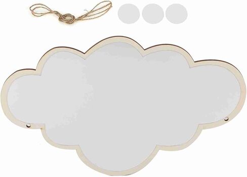 Keenso Decorative Mirror Acrylic Wall Sticker with Cute Design Hanging or Sticking Home Decor for Children Kids Room, Very Cute Design, 2 Pieces (#2) in Saudi Arabia