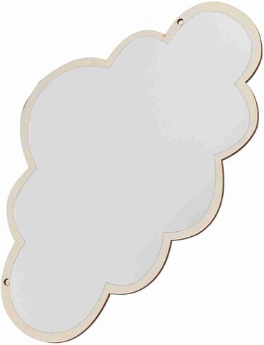 Keenso Decorative Mirror Acrylic Wall Sticker with Cute Design Hanging or Sticking Home Decor for Children Kids Room, Very Cute Design, 2 Pieces (#2) in Saudi Arabia