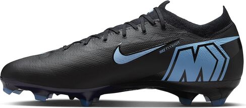 حذاء كرة القدم Mercurial Vapor 16 Pro للأرضيات الصلبة من نايكي (أسود/أزرق ثلجي) in Kuwait