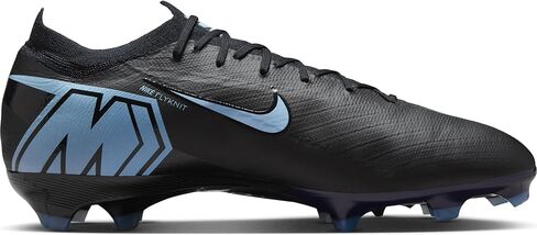 حذاء كرة القدم Mercurial Vapor 16 Pro للأرضيات الصلبة من نايكي (أسود/أزرق ثلجي) in Kuwait