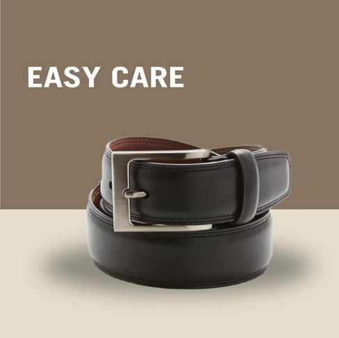 Perry Ellis mens Portfolio Timothy Leather Belt (Available in Big & Tall) in Saudi Arabia