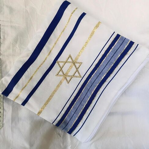 Tallit Prayer Shawl 72"x 22" with Bag For Men & Women in Saudi Arabia