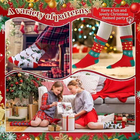 48 Sets Christmas Cupcake Socks Gifts for Women Colorful Fuzzy Fluffy Socks Stuffers Santa Claus Elk Penguin Snowman DIY Pattern Gift for Christmas Xmas Party Favor in Saudi Arabia