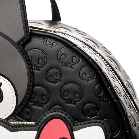 Loungefly Sanrio Kuromi, My Melody, and Hello Kitty Glow In The Dark Triple Pocket Womens Backpack in Saudi Arabia