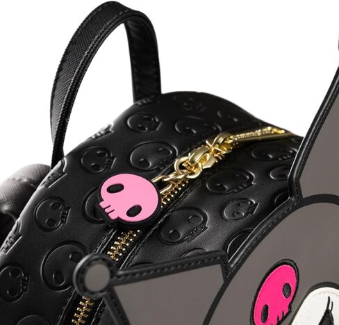 Loungefly Sanrio Kuromi, My Melody, and Hello Kitty Glow In The Dark Triple Pocket Womens Backpack in Saudi Arabia