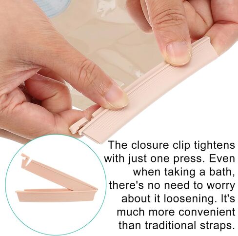 10Pcs Ostomy Bag Clips, Leak-Proof Drainable Pouch Clamps, Reusable Tail Closure Sealing Clip, Ostomy Bag Colostomy Supplies Fistula Accessories in Saudi Arabia