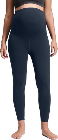 CRZ YOGA Womens Butterluxe Maternity Leggings Over The Belly 25" - Buttery Soft Workout Activewear Yoga Pregnancy Pants in Saudi Arabia
