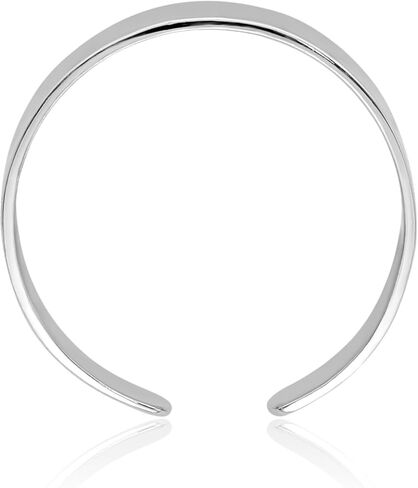 IceCarats 14K الصلبة الذهب الأبيض قابل للتعديل اصبع القدم عصابة مفتوحة ميدي الفرقة الصيف الشاطئ المجوهرات in Saudi Arabia