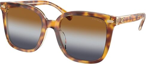 Coach Women's Hc8381u Universal Fit Square Sunglasses in Saudi Arabia