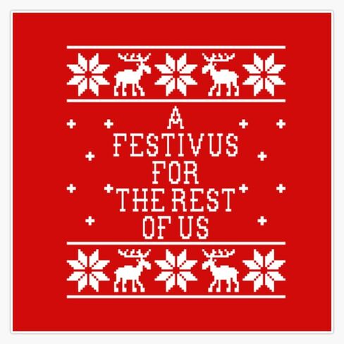 A Festivus For The Rest of Us Round Metal 0.75" Lapel Pin Hat Shirt Tie Tack Pinback in Saudi Arabia