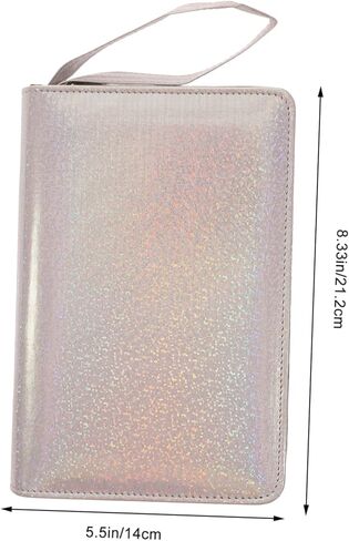 Gadpiparty 1Set Capacity Budget Envelope Clutch Bag Multifunctional PU Zipper Money Wallet with Envelopes Calculator and Stickers for Travel and Business in Saudi Arabia